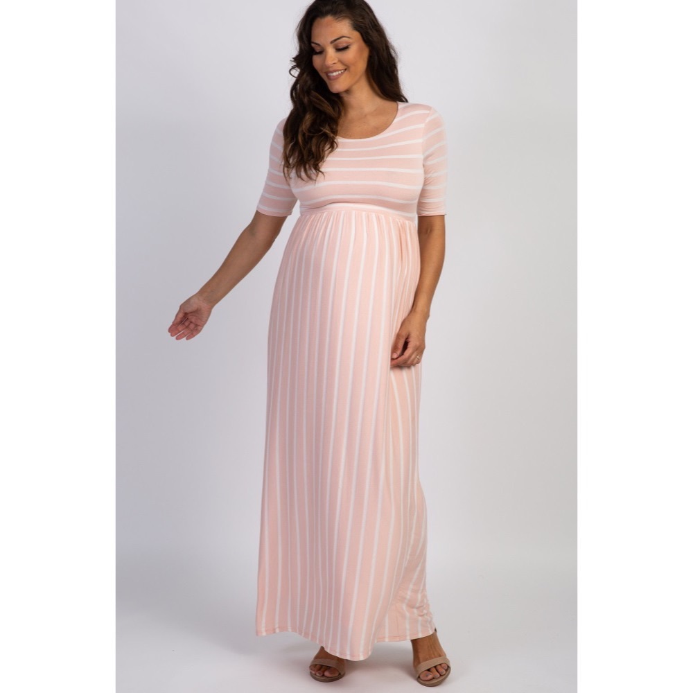 PinkBlush Maternity Maxi Dress